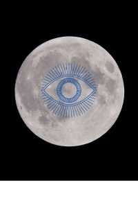 Mond mit Auge